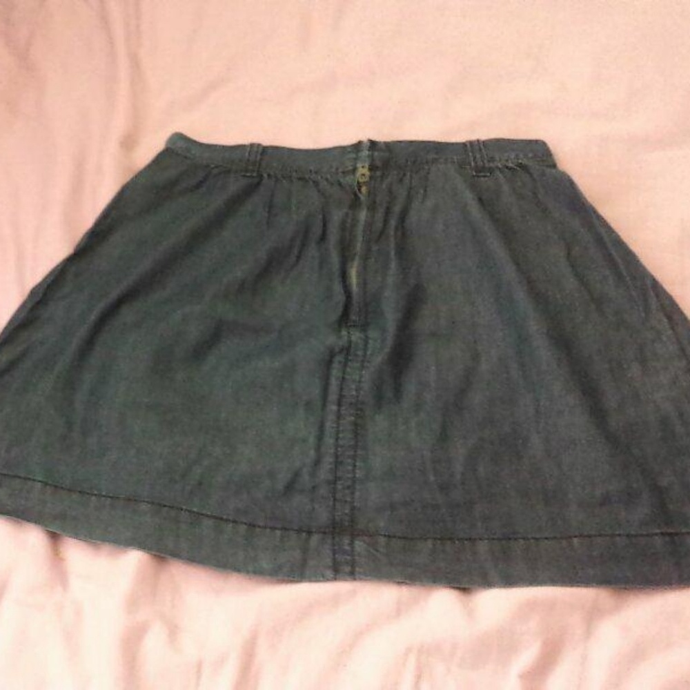 Vintage Gap Denim A Line Skirt